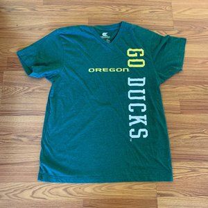 vintage oregon ducks v neck t shirt